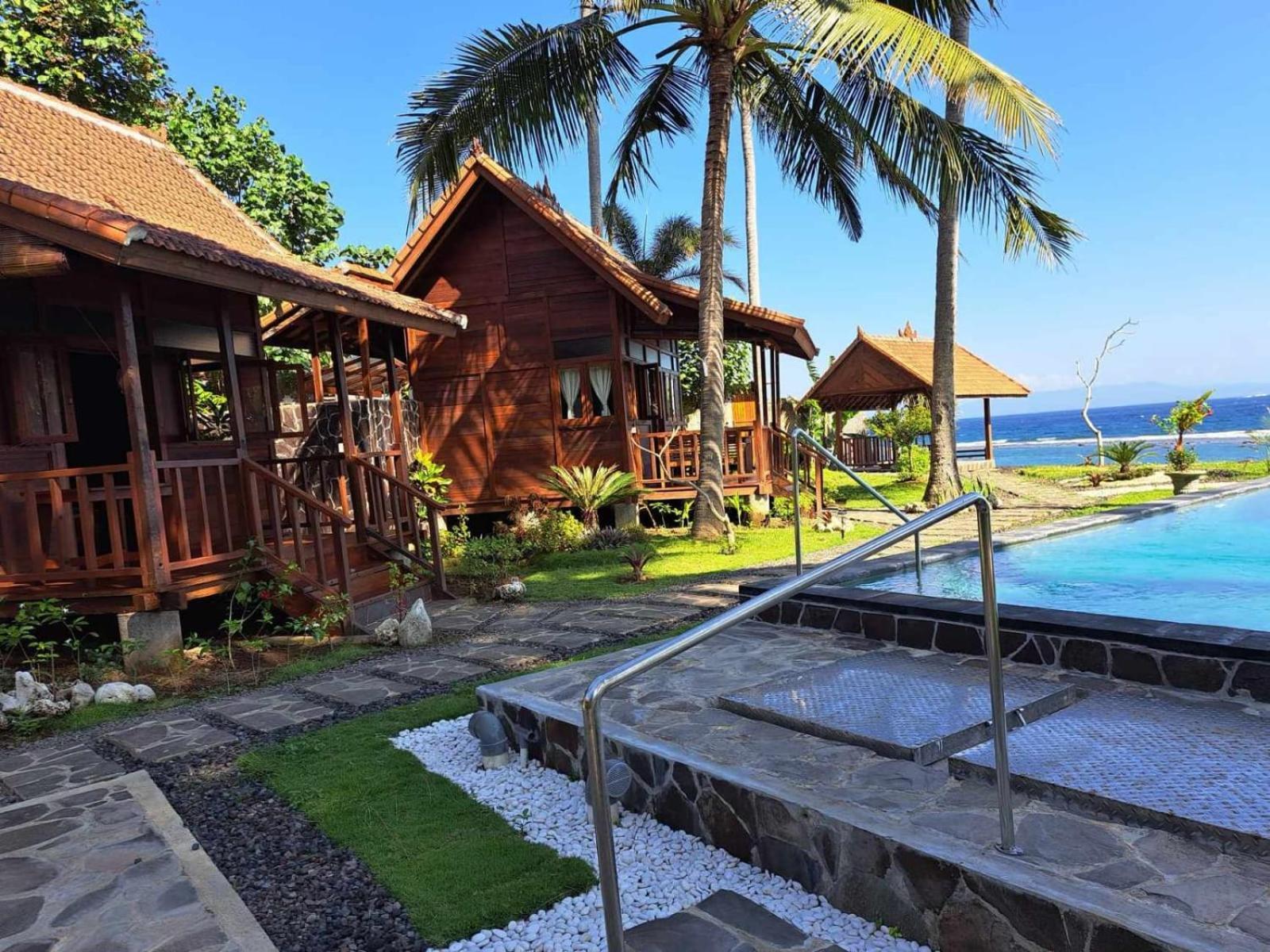 Wooden House Candidasa Manggis  Luaran gambar
