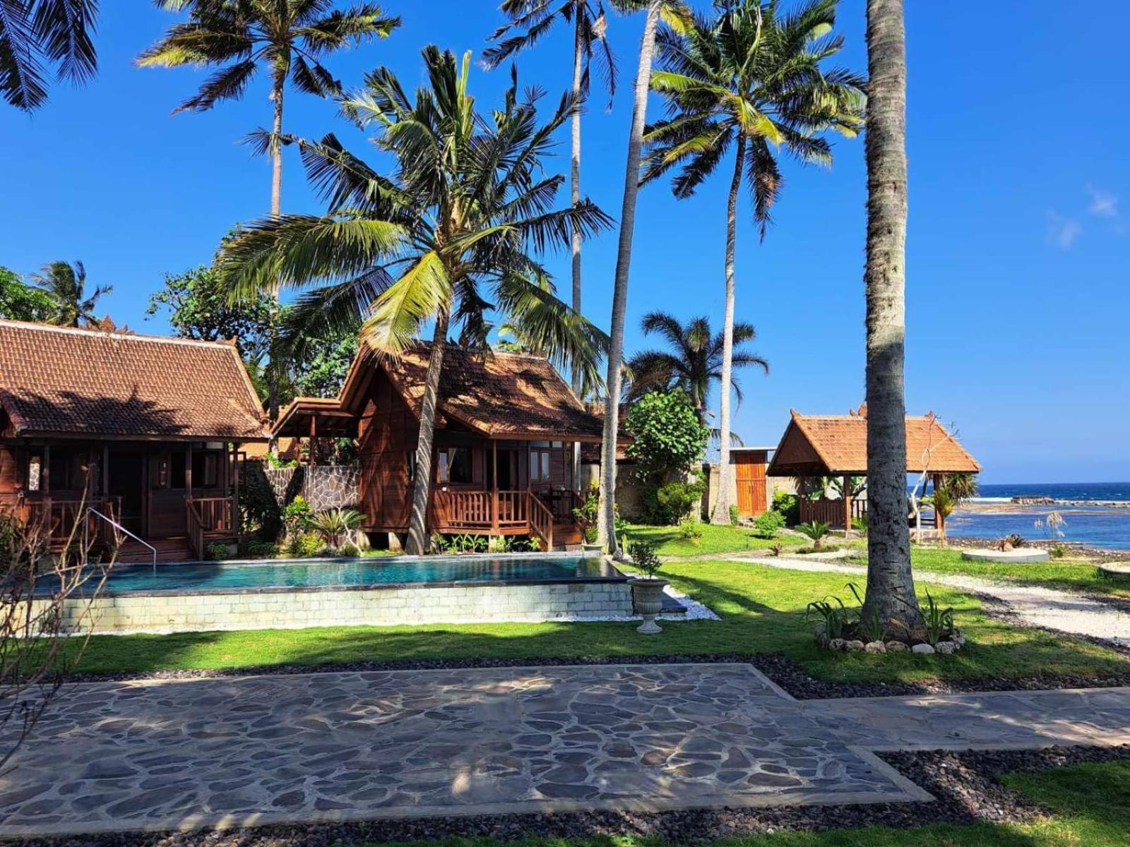 Wooden House Candidasa Manggis  Luaran gambar